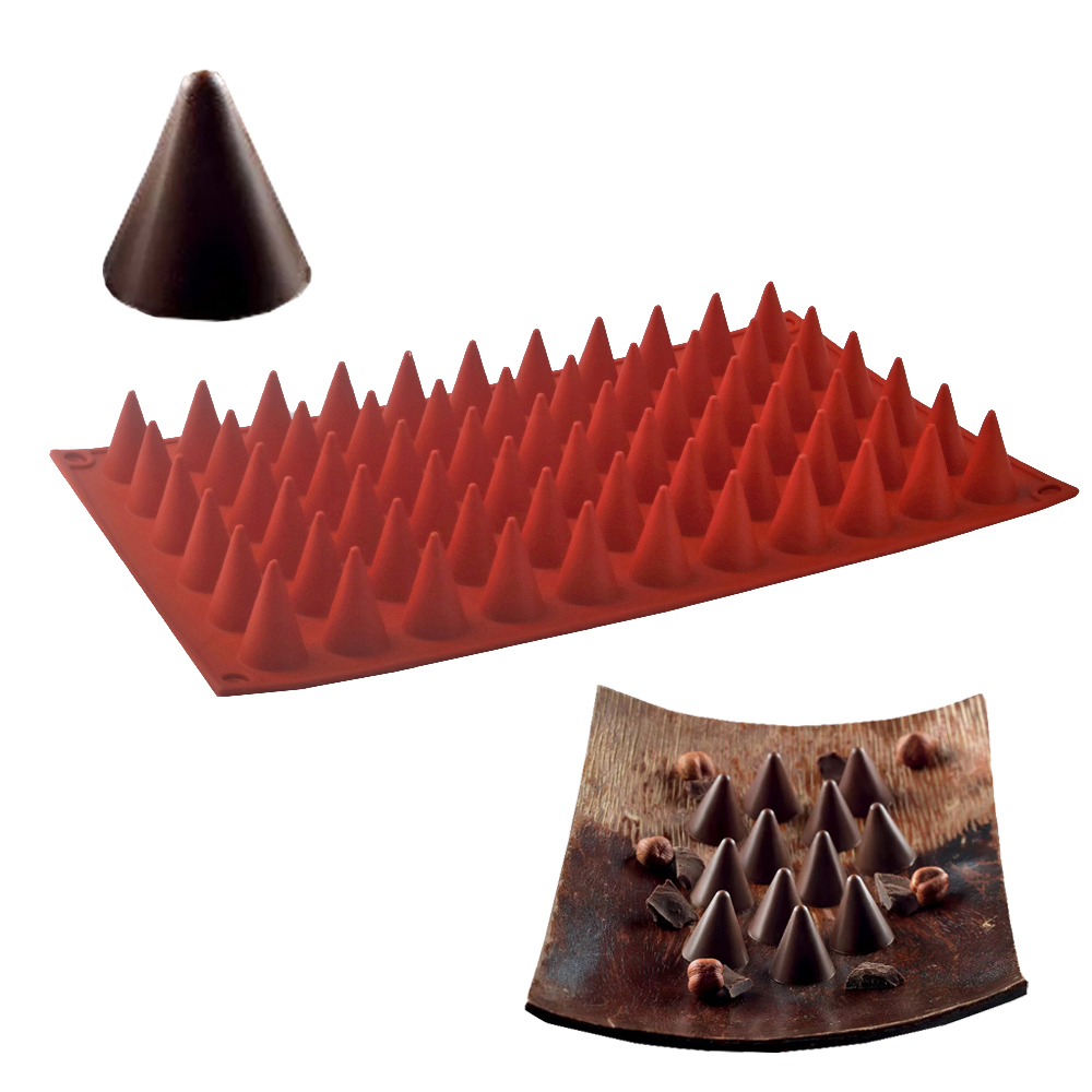 Model Kitchen Set - 66-Cellen Kegel Chocolade Bakvorm Food Grade