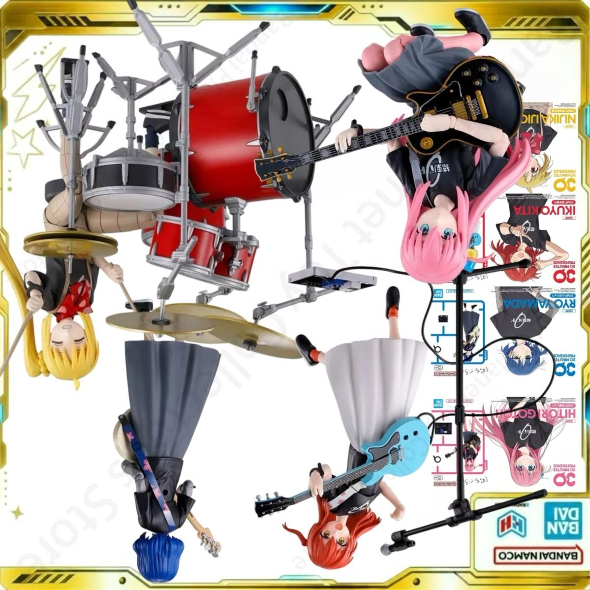 Model Kit Bocchi The Rock - Bandai Action Origineel Model Anime Bocchi