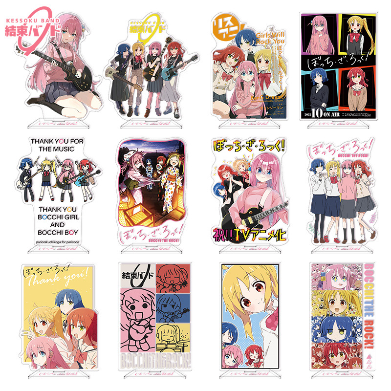 Model Kit Bocchi The Rock - Bocchi de Steen! Acryl standfiguren Japanse