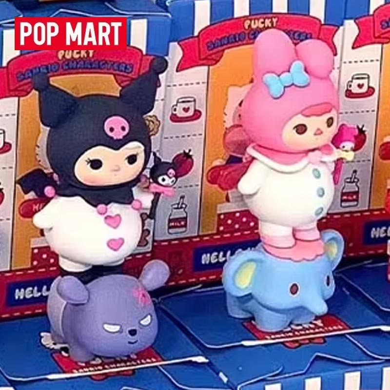 Model Kit Anime Girl - POPMART PUCKY SANRIO CHARACTERS Serie Echte