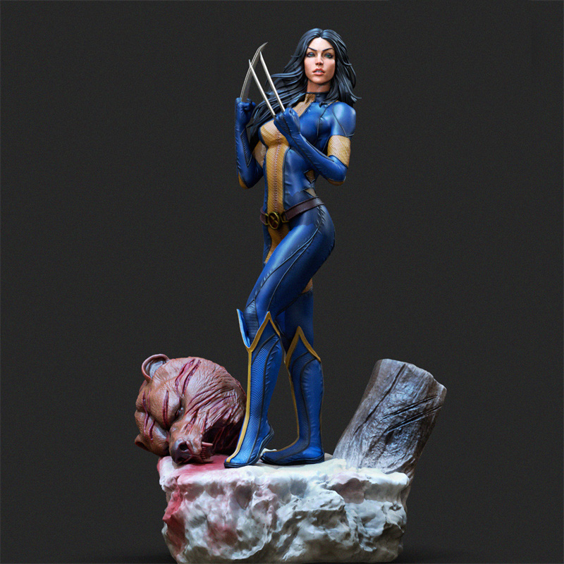 Model Kit Wolverine - 1/24 1/18 Resin Model Kit Vrouwelijke