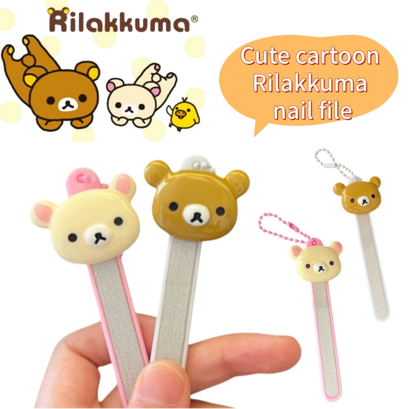 Model Kit Tools - Rilakkuma cartoon anime nagelkunstgereedschap voor het