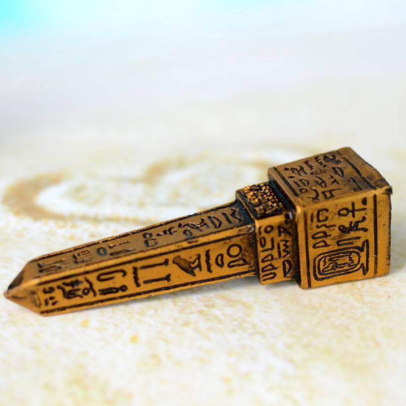 Model Kit Obelisk - Mini Obelisk Standbeeld Decoratieve Snuisterijen Egyptische
