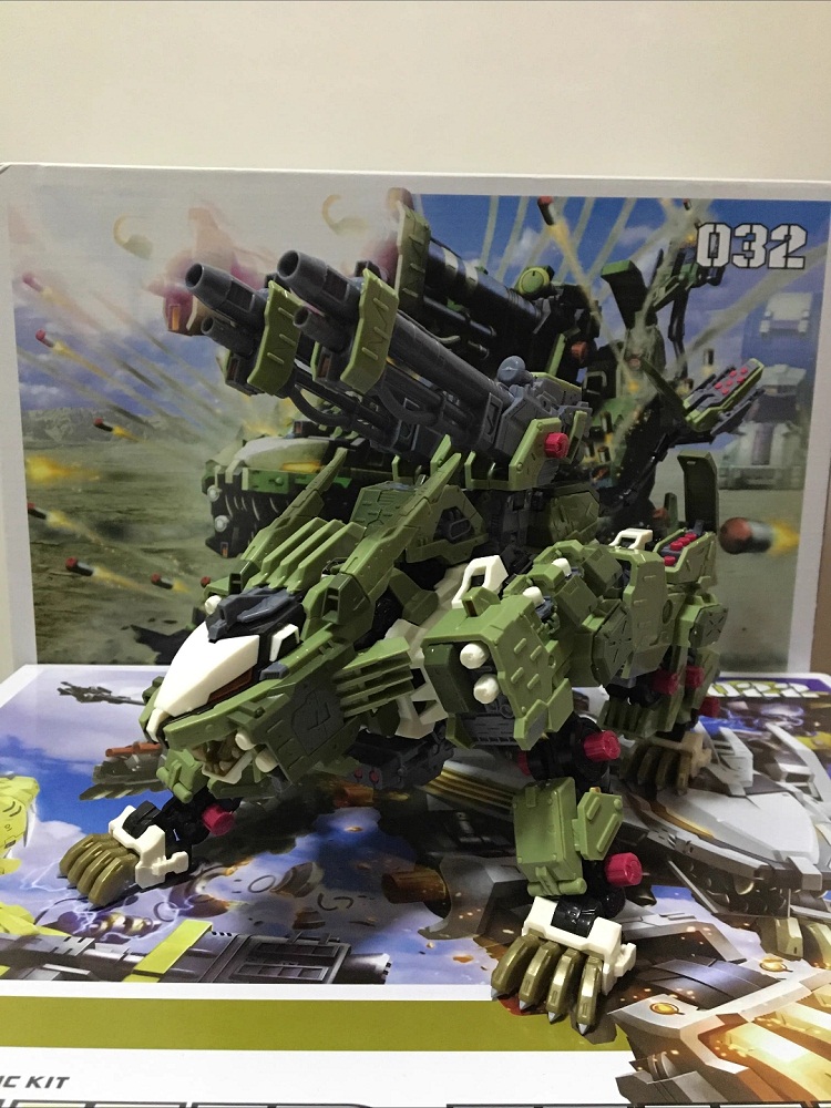 Model Kit Zero Megaman - BT Bouwstenen ZOIDS RZ-041 Liger ZERO