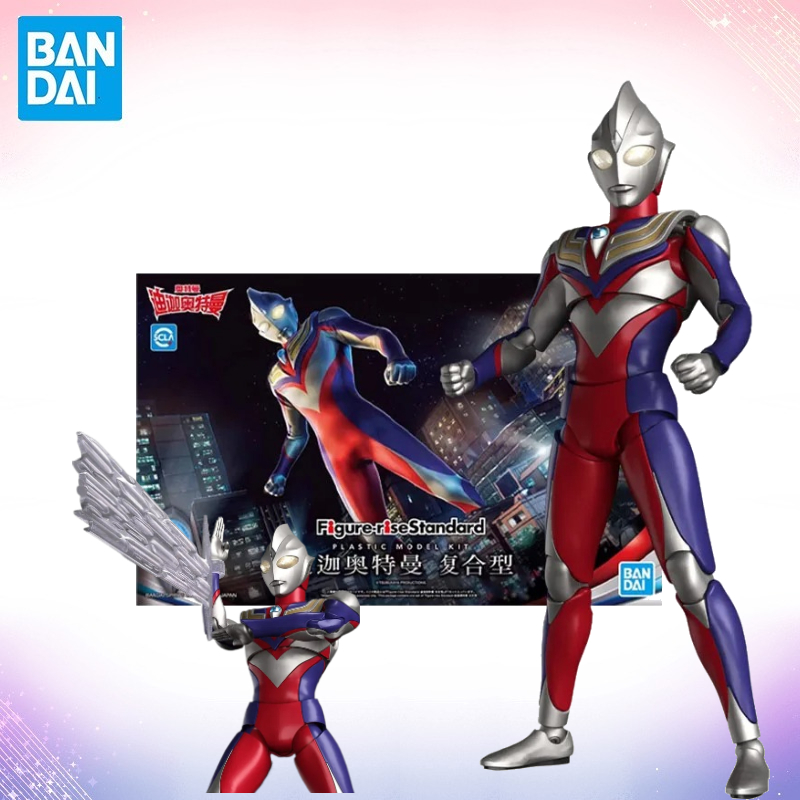 Model Kit Ultraman Tiga - Bandai Originele originele figuur in doos