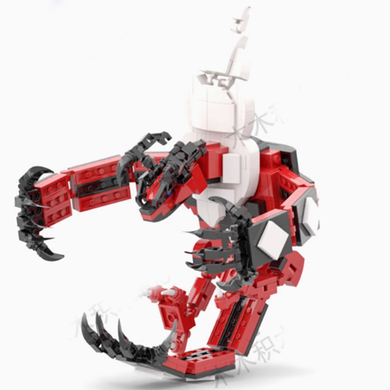 Model Kit Yveltal - MOC Anime Figuur Bouwstenen Model Yveltal
