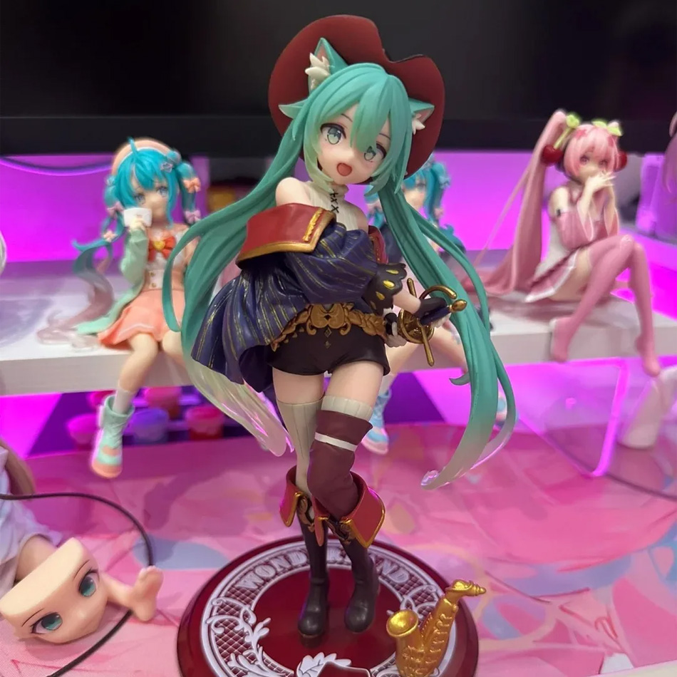 Model Kit Anime Girl - Hatsune Miku Desktop Leuke Action Figure