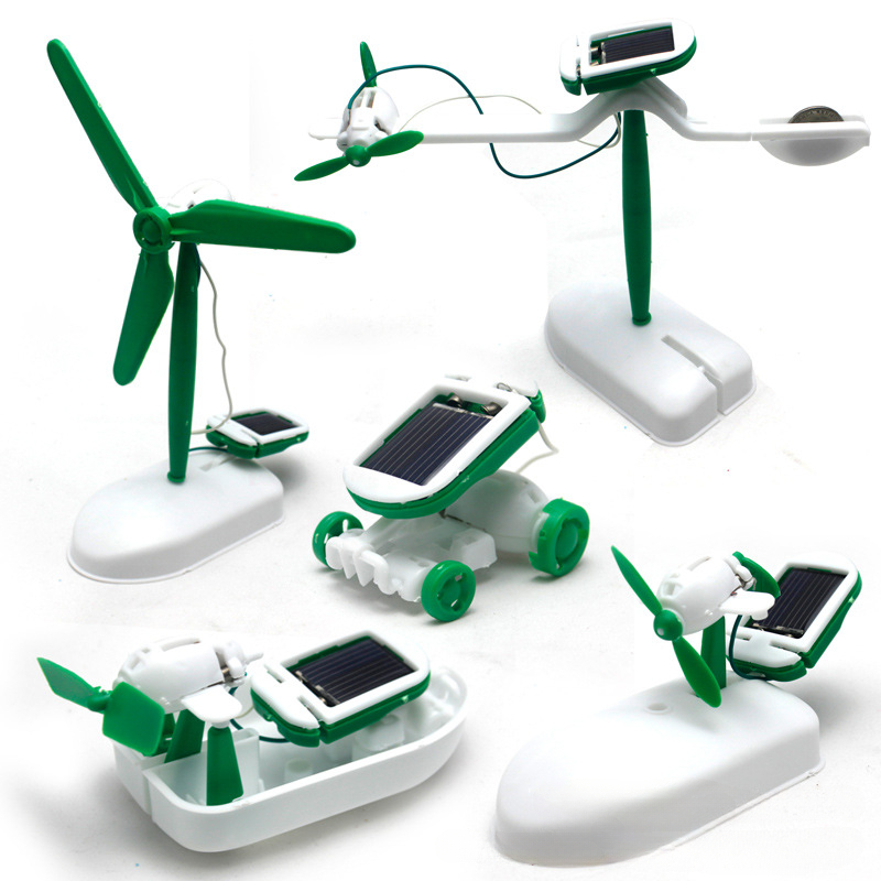 Model Kit U Boat - 6-in-1 zonne-energie robotkit voor het assembleren