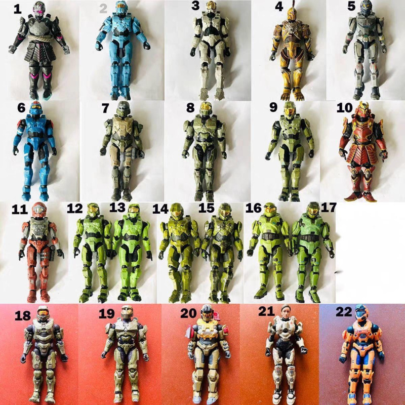 Model Kit Jojo - Nieuwe Game Halo Master Chief 18cm