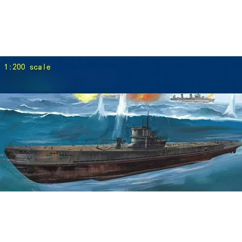 Model Kit U Boat - MiniHobby 80915 1/200 Duitse U-Boot Type
