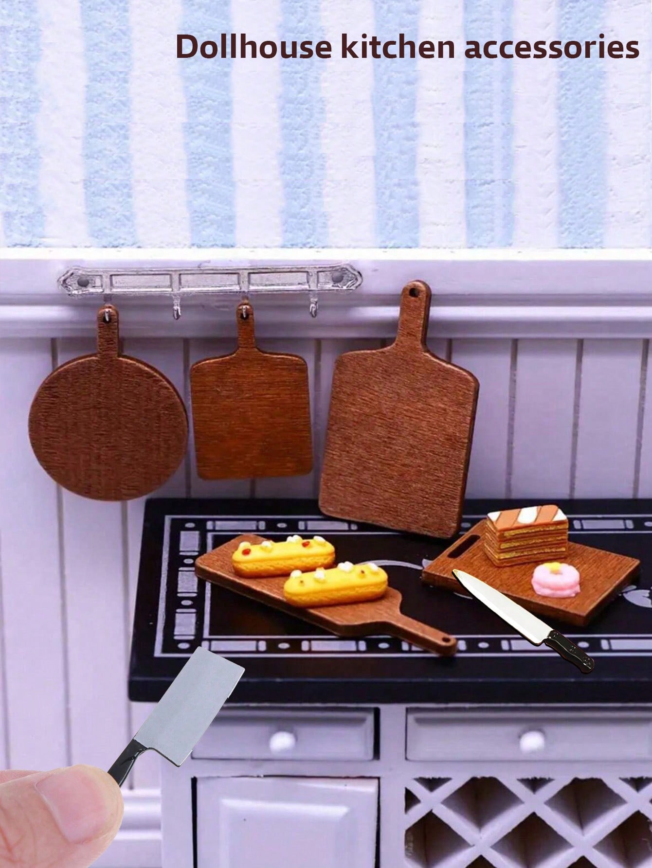 Poppenhuis Mini Keukenset Snij - Model Kitchen Set recensie en prijs