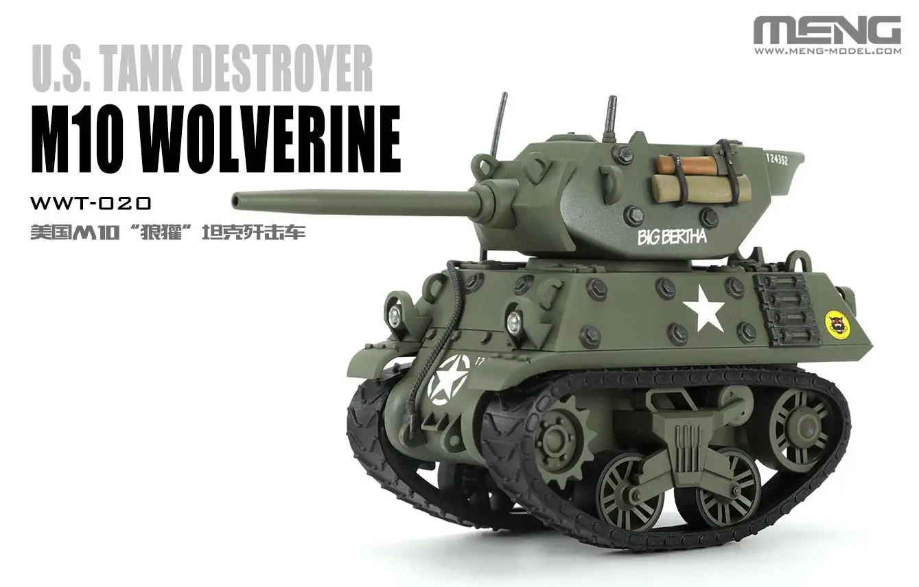 MENG Model WWT VS Tankvernieti - Model Kit Wolverine recensie en prijs