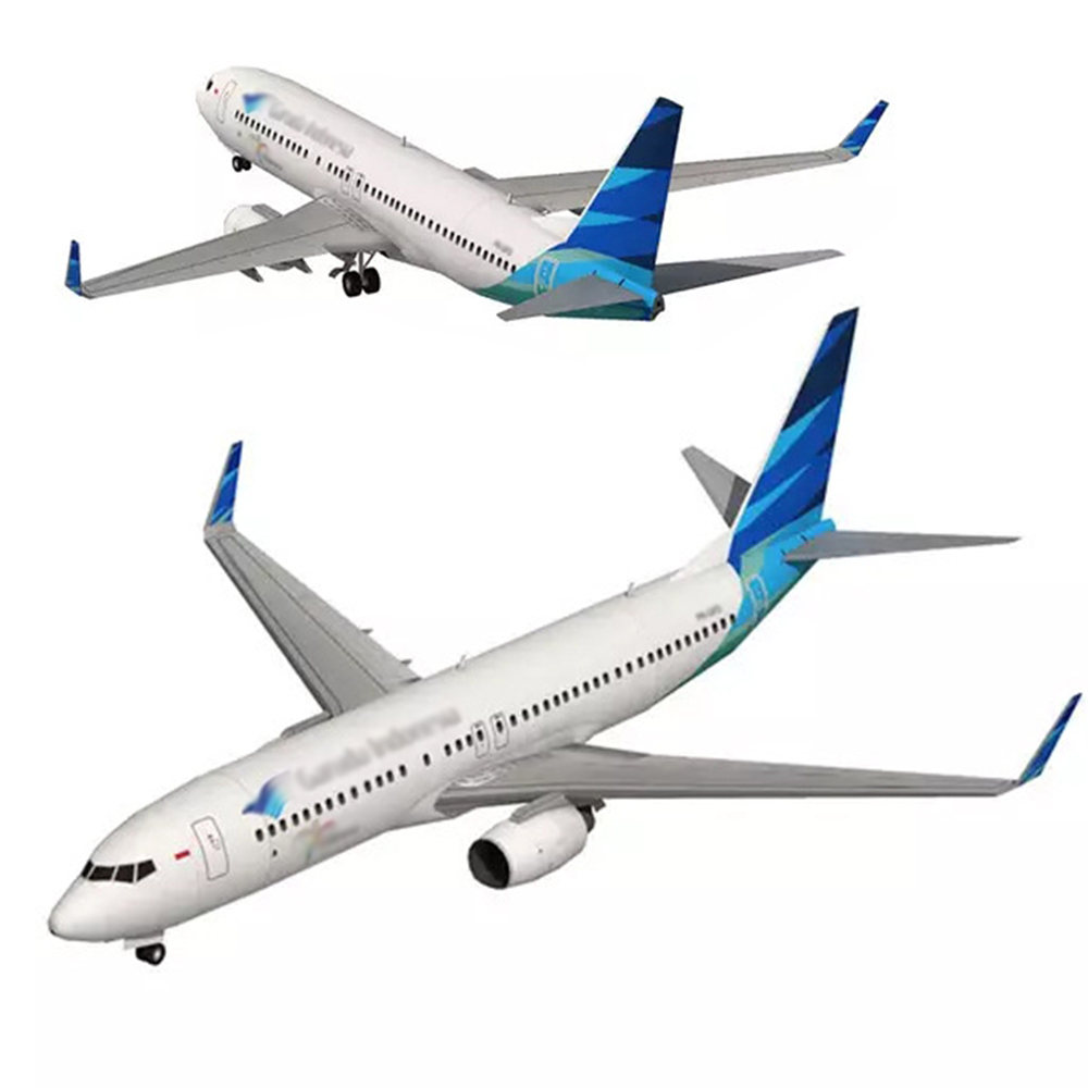 1:100 Indonesia Airlines Boein - Model Kit Hobby recensie en prijs
