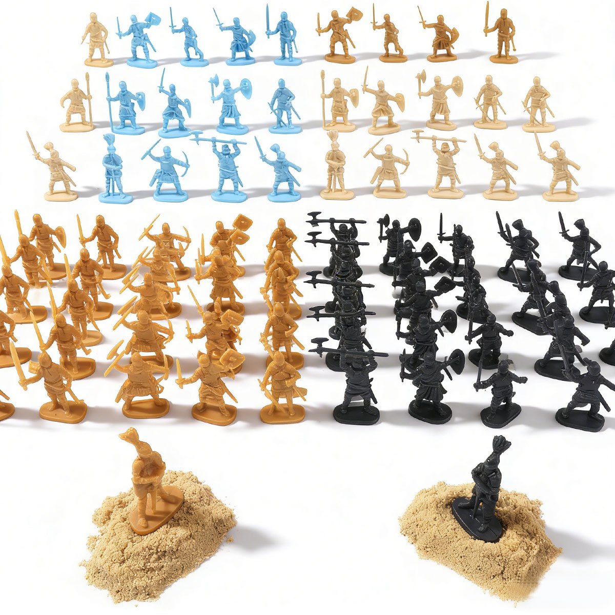 24 stuks miniatuur middeleeuws - Model Kit Gunpla recensie en prijs