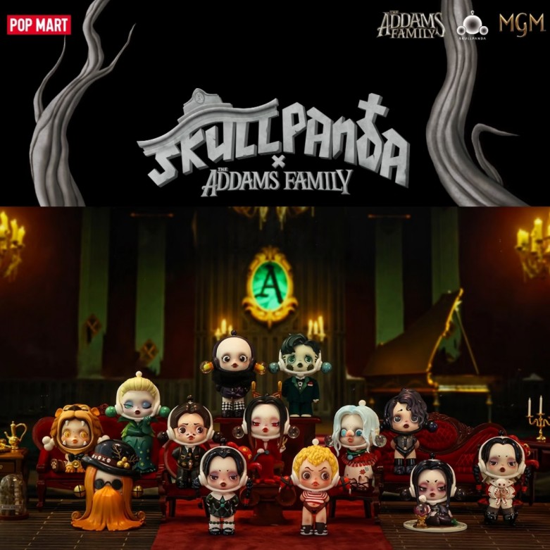 POP MART SKULLPANDA Addams Fam - Model Kit Anime Girl recensie en prijs