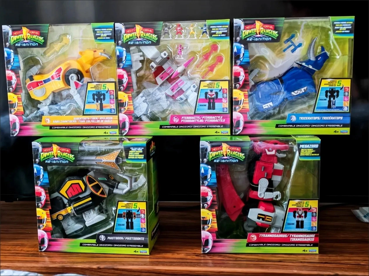 Originele Playmates Mighty Mor - Model Kit Megazord recensie en prijs
