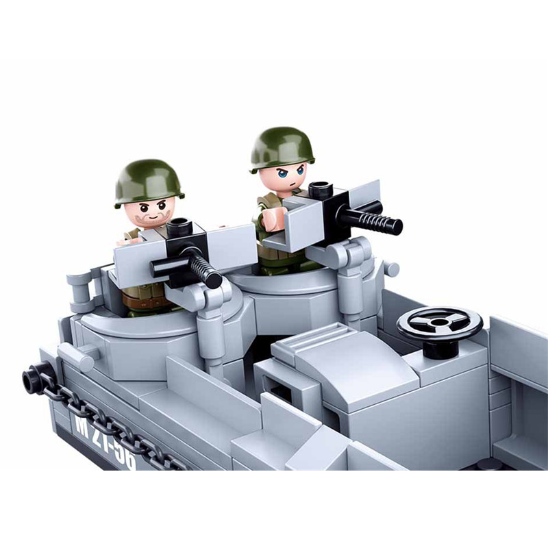 Sluban Ww2 Us Militair Higgins - Model Kit U Boat recensie en prijs