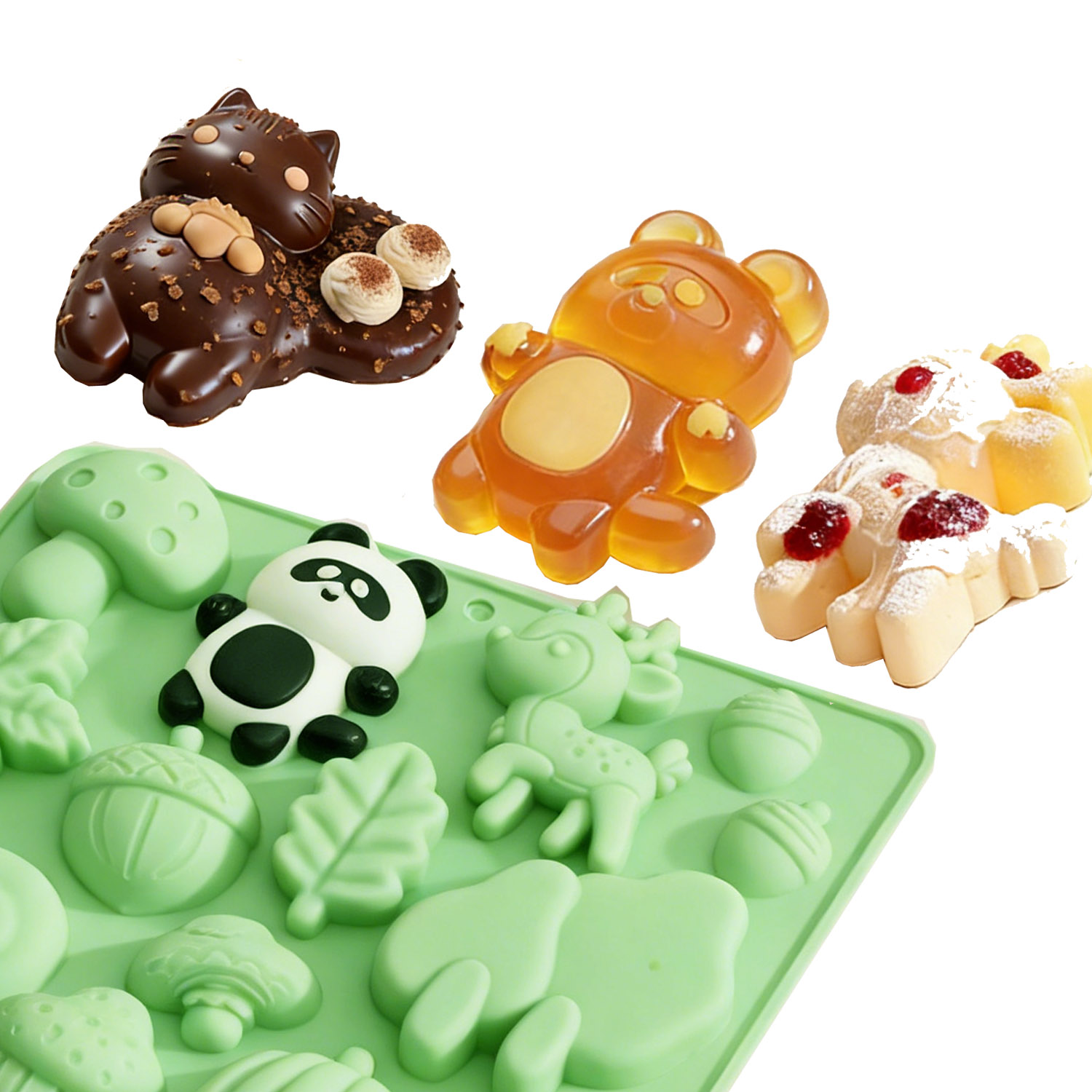 1 siliconen cakevorm in de vor - Model Kitchen Set recensie en prijs