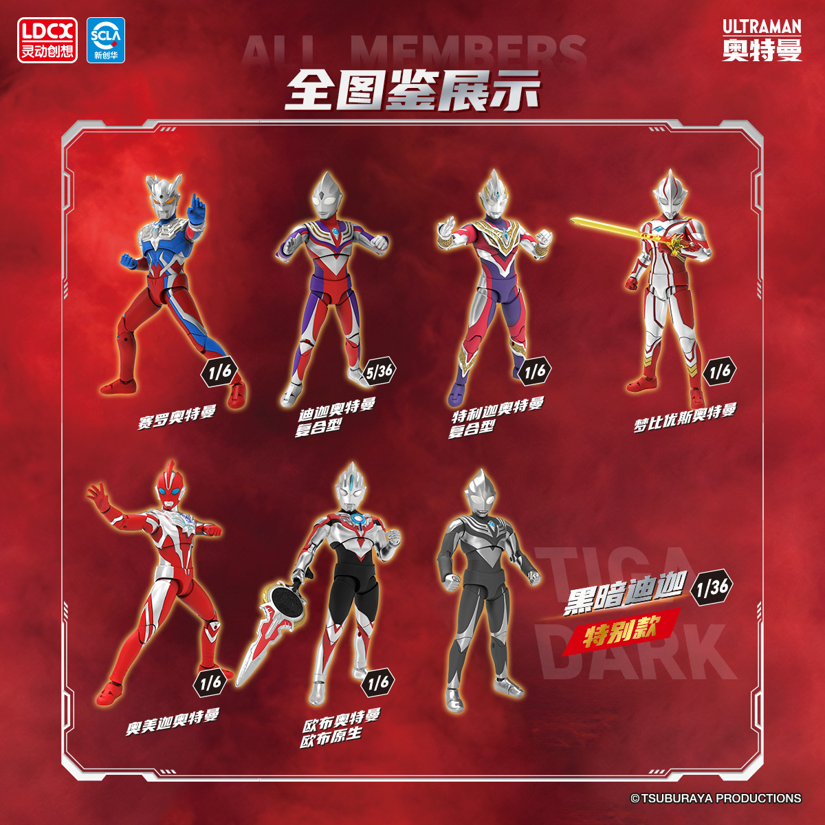 Ldcx Ultraman Blind Box Beweeg - Model Kit Zero Megaman recensie en prijs
