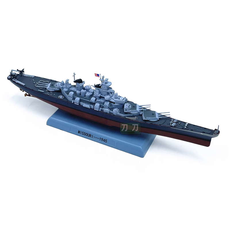 Schaal 1/1000 USS Missouri sla - Model Kit U Boat recensie en prijs