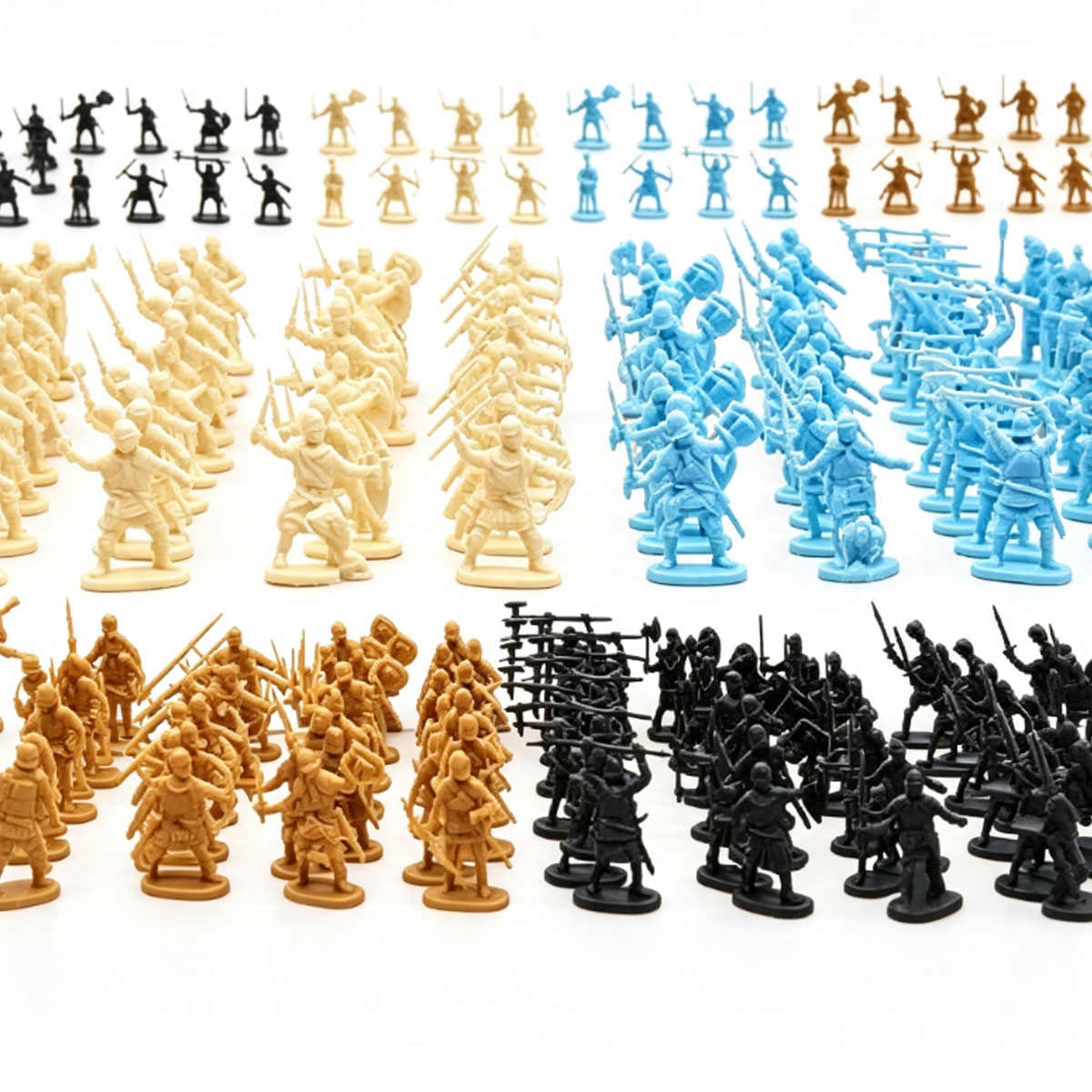 35 stuks mini middeleeuwse sol - Model Kit Gunpla recensie en prijs