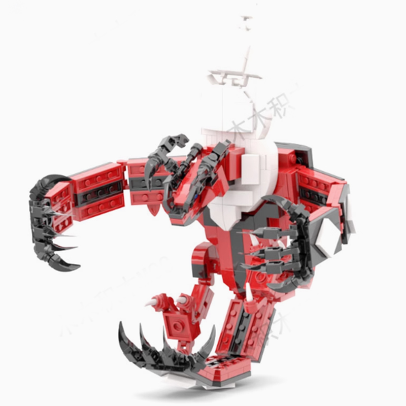 MOC Anime Figuur Bouwstenen Mo - Model Kit Yveltal recensie en prijs