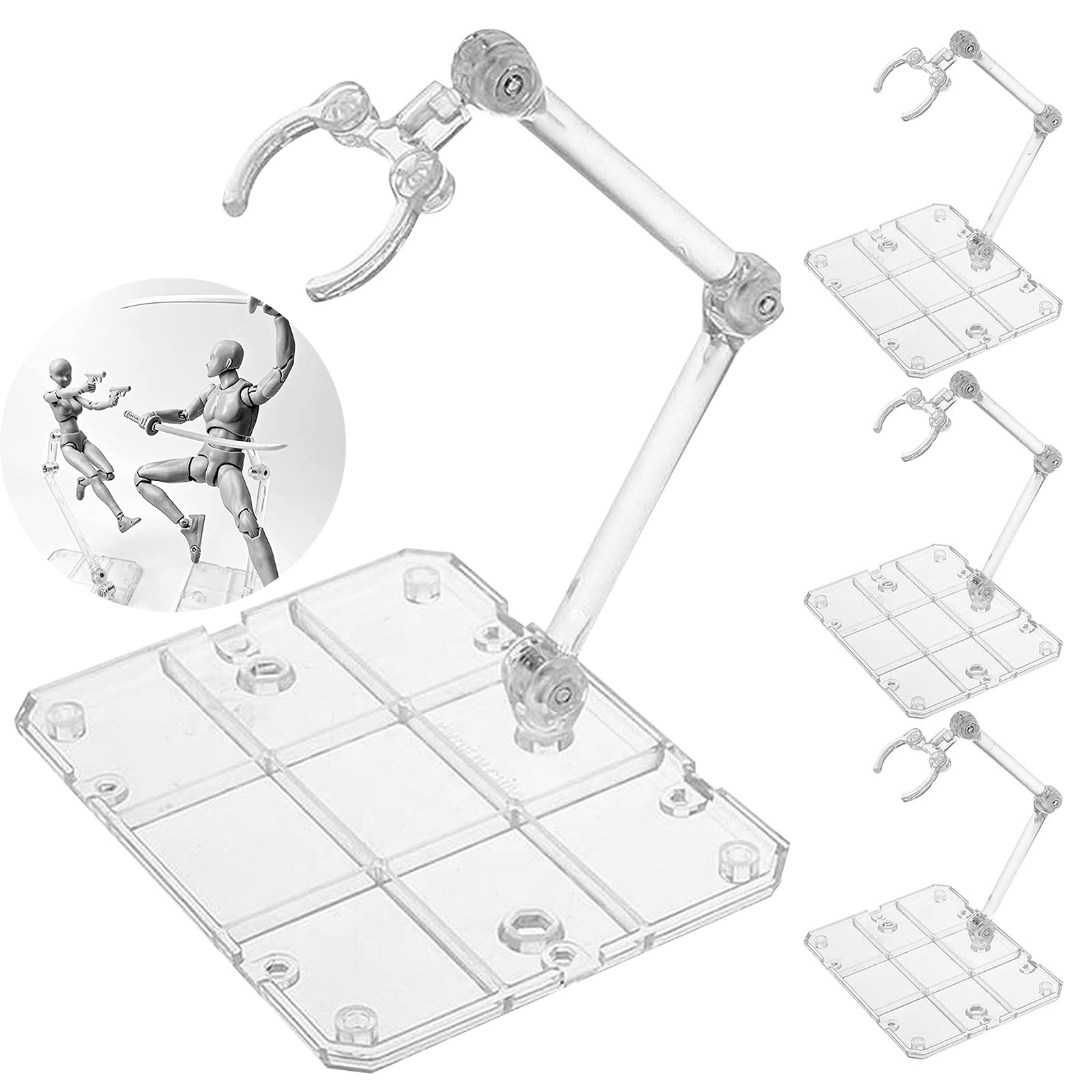 Clear Action Figure Stand, Mon - Model Kit Gunpla recensie en prijs