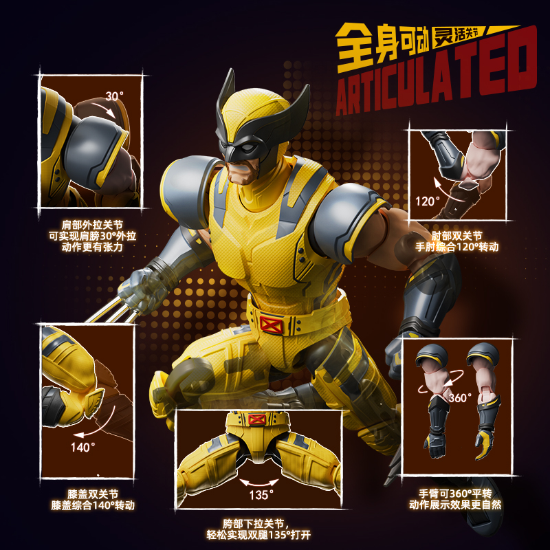 BLOKEES Originele 2024 Deadpoo - Model Kit Wolverine recensie en prijs