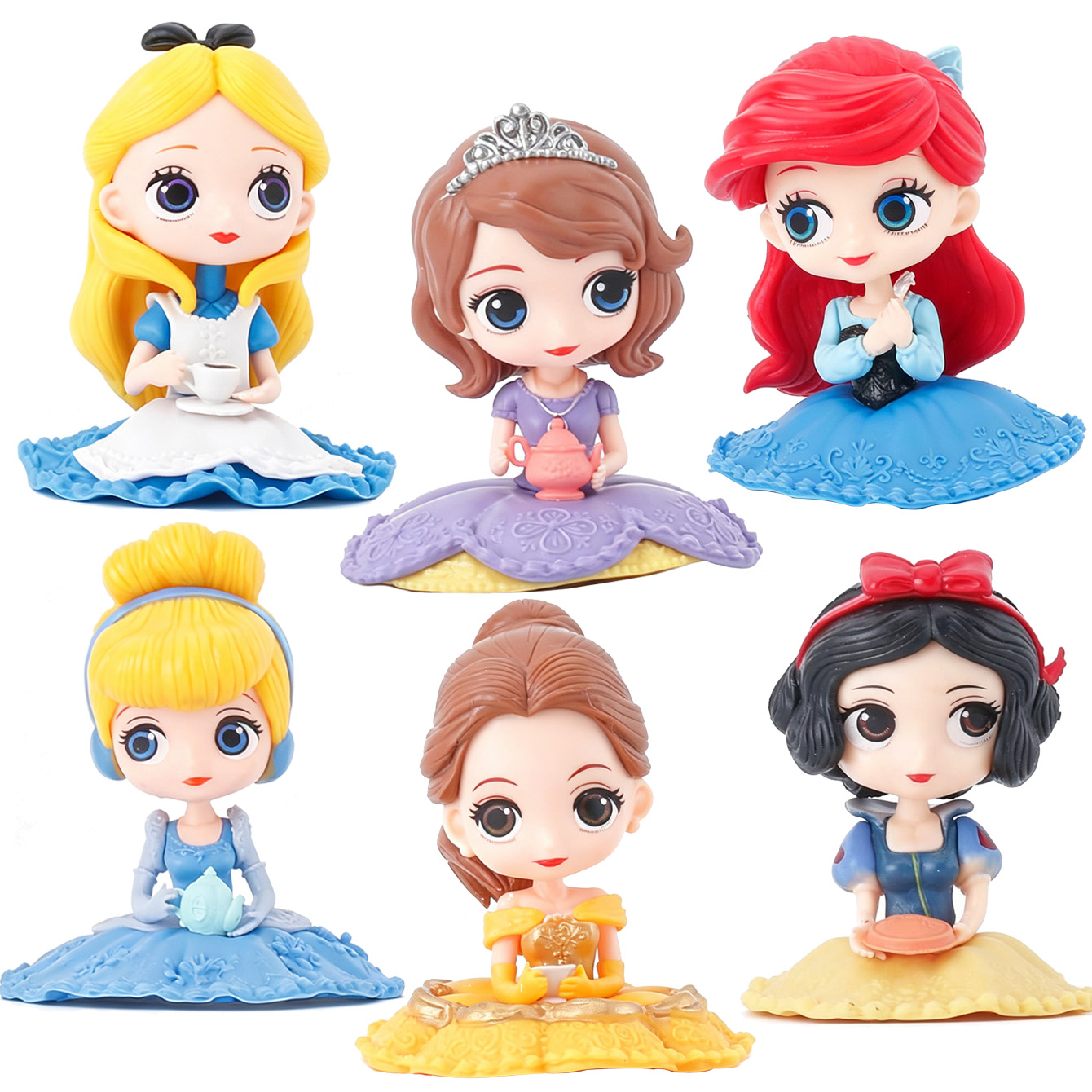 Cartoon zittend meisje beeldje - Model Kit Girl recensie en prijs